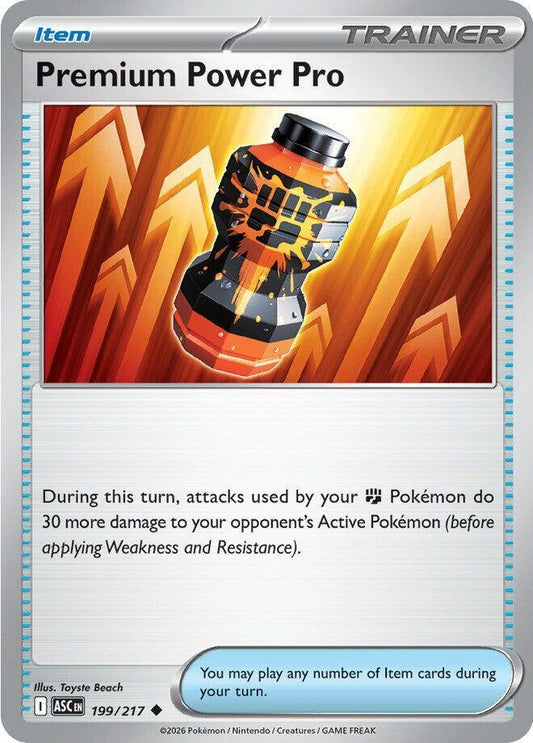 Premium Power Pro 199/217 Uncommon Ascended Heroes Pokémon card