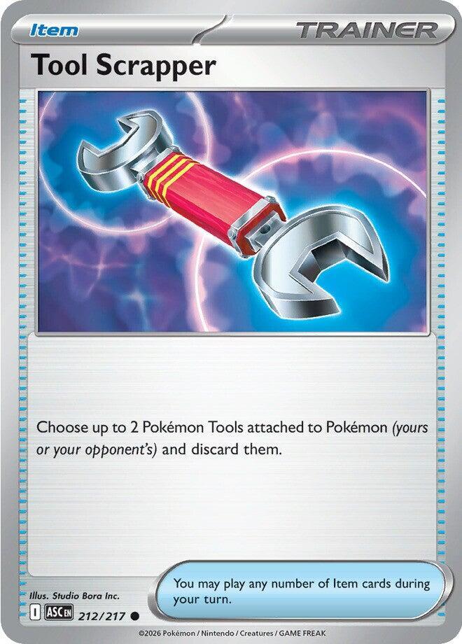 Tool Scrapper 212/217 Common Ascended Heroes Pokémon card