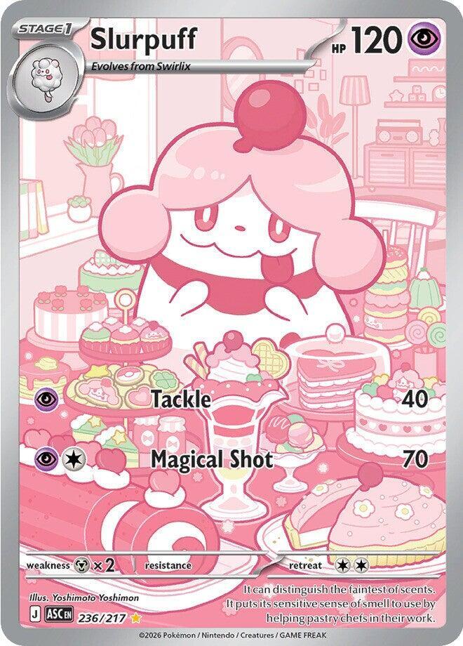 Slurpuff - 236/217 236/217 Illustration Rare Ascended Heroes Pokémon card