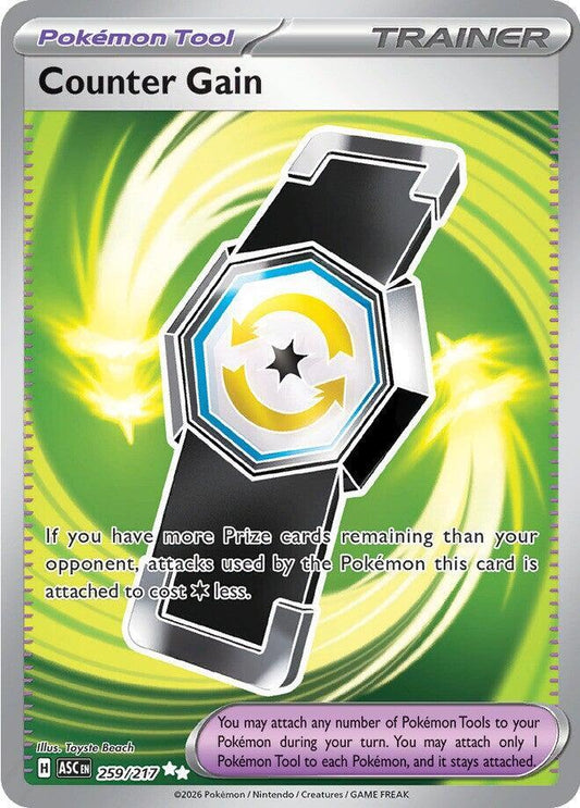 Counter Gain - 259/217 259/217 Ultra Rare Ascended Heroes Pokémon card