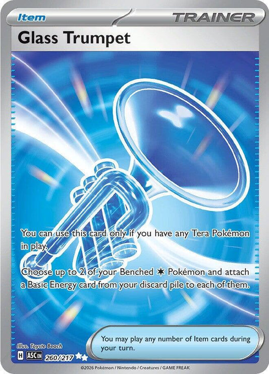 Glass Trumpet - 260/217 260/217 Ultra Rare Ascended Heroes Pokémon card