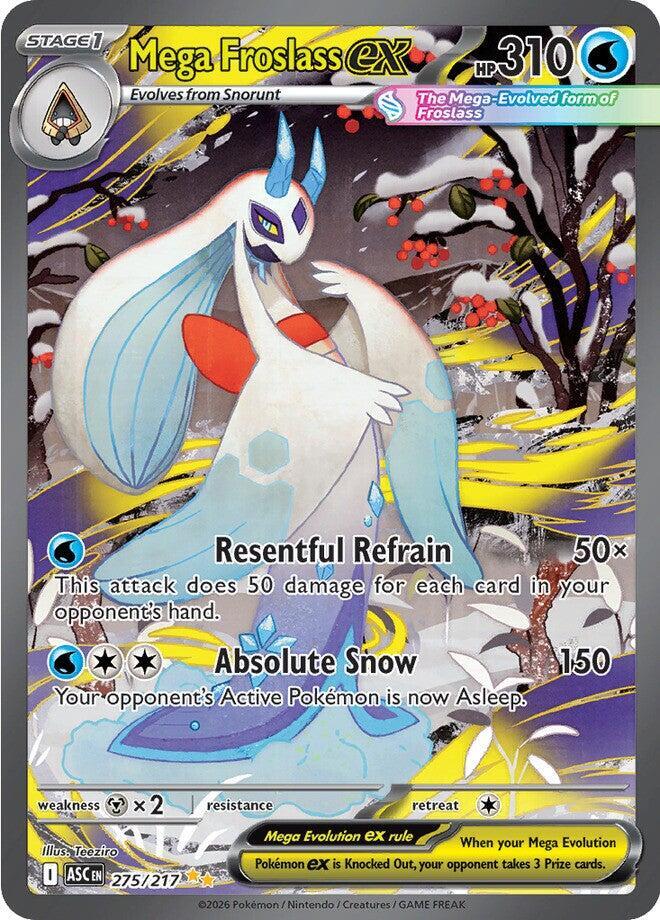Mega Froslass ex - 275/217 275/217 Special Illustration Rare Ascended Heroes Pokémon card