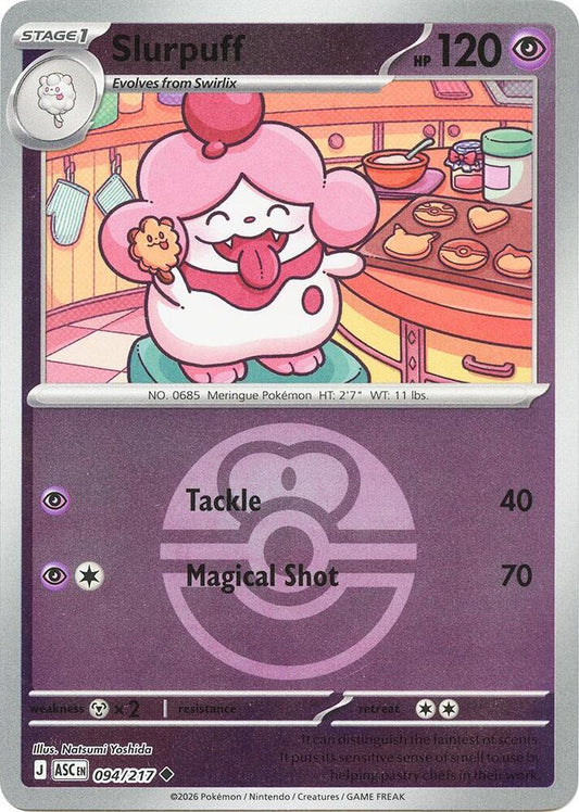 Slurpuff - 094/217 (Love Ball) 094/217 Uncommon Ascended Heroes Pokémon card