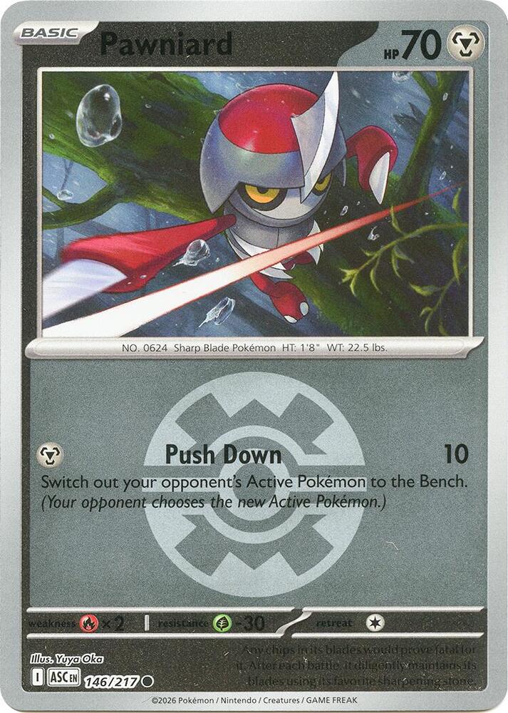 Pawniard (Quick Ball) - 146/217 Common ME: Ascended Heroes