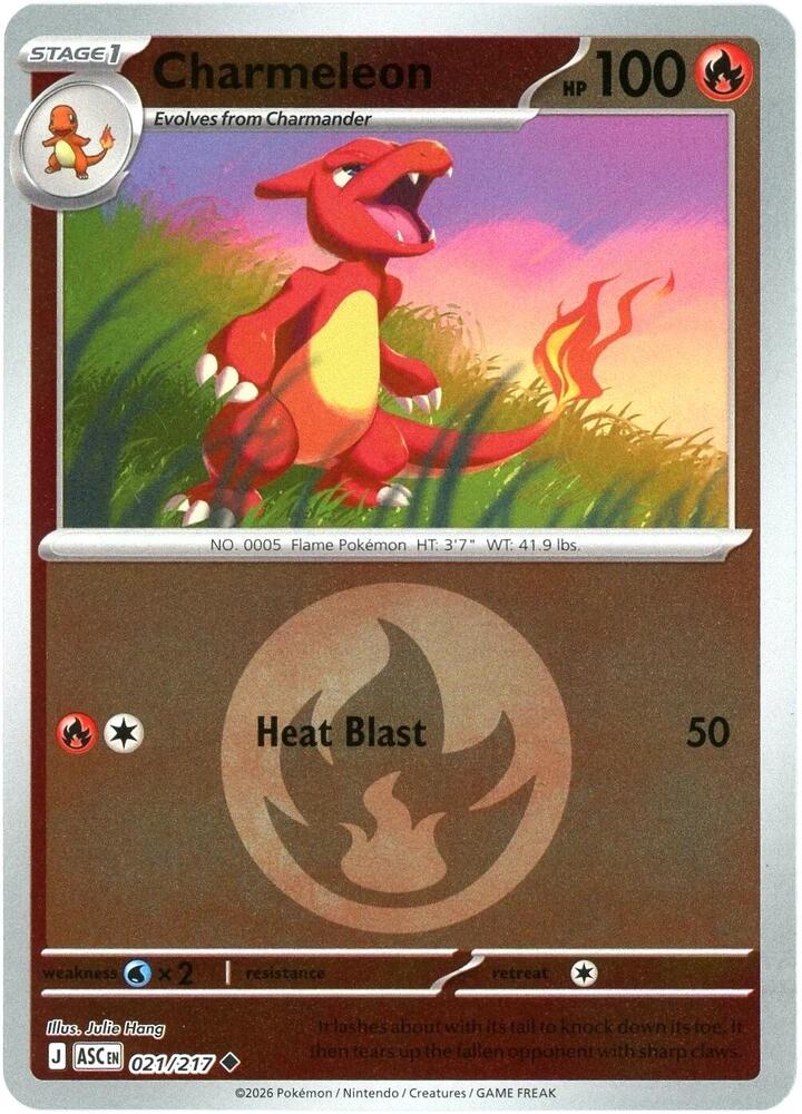 Charmeleon (Energy Symbol Pattern) - 021/217 Uncommon ME: Ascended Heroes