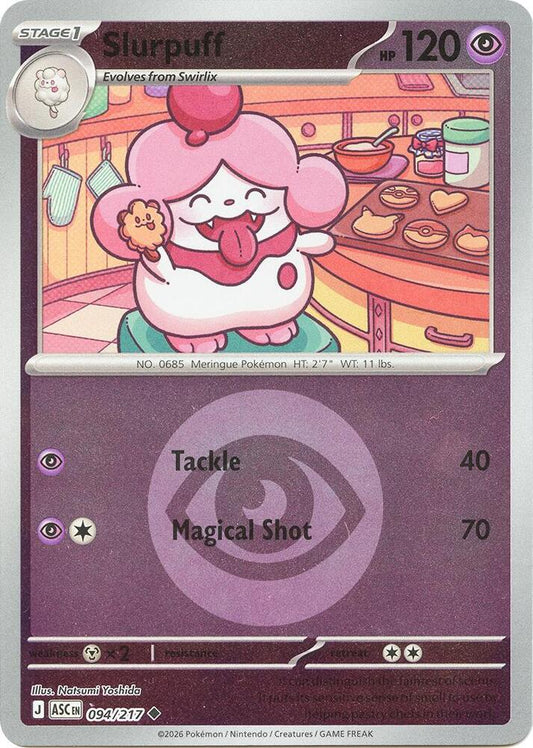 Slurpuff - 094/217 (Energy Symbol Pattern) Uncommon ME: Ascended Heroes