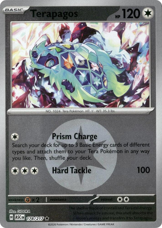 Terapagos (Energy Symbol Pattern) - 178/217 Rare ME: Ascended Heroes