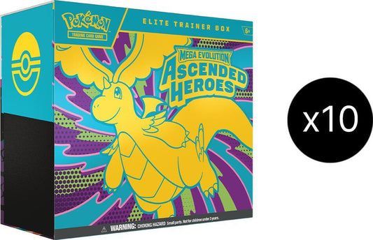 Ascended Heroes Elite Trainer Box Case Pokémon card