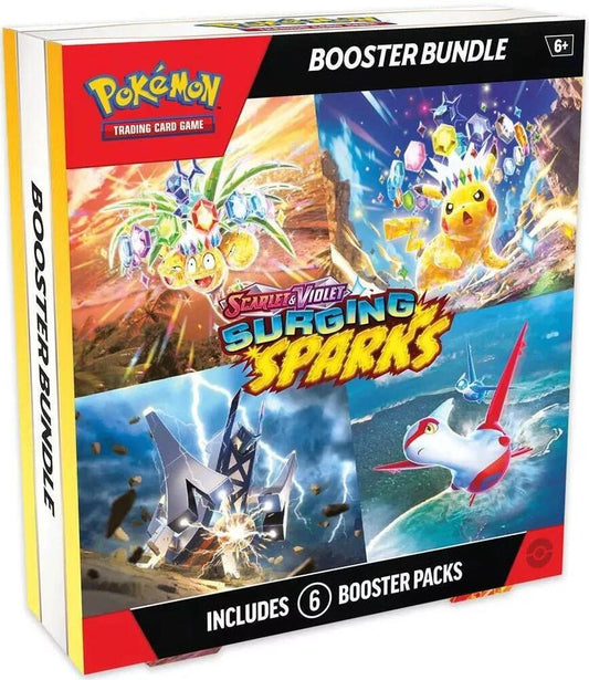 Surging Sparks Booster Bundle (Retail) Pokémon card