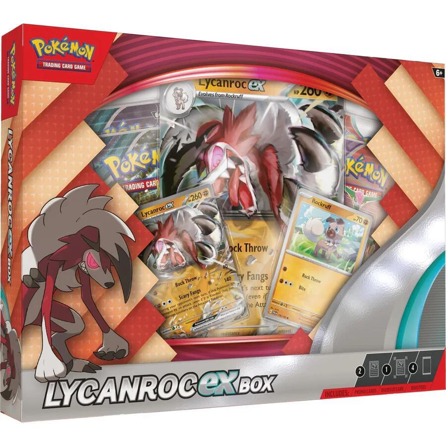 Lycanroc ex Box (EU Exclusive) - Miscellaneous Cards & Products