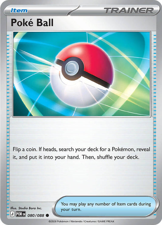 Poke Ball 080/088 Common Perfect Order Pokémon card