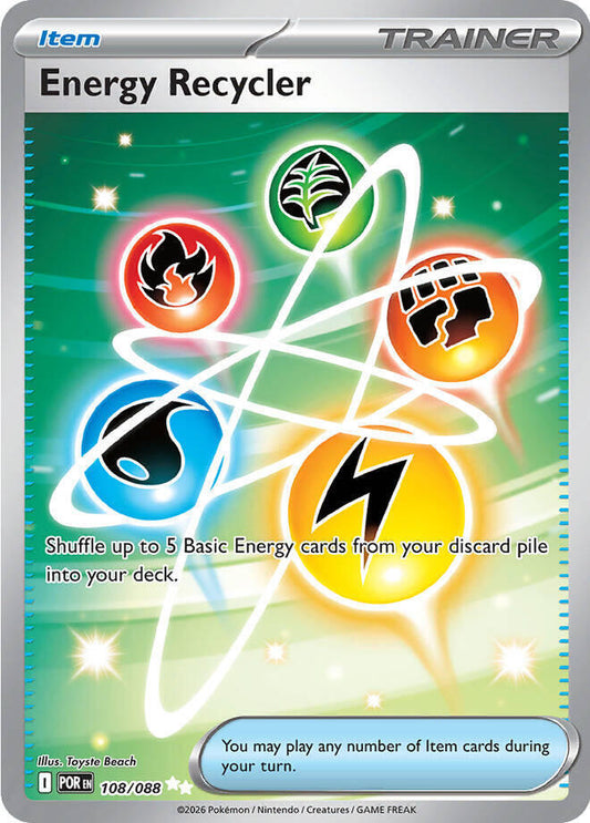 Energy Recycler 108/088 Ultra Rare Perfect Order Pokémon card