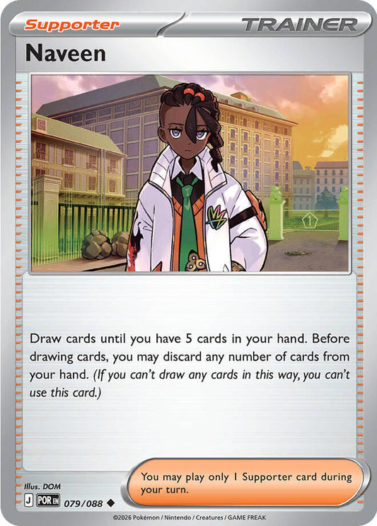 Naveen - 079/088 079/088 Uncommon Perfect Order Pokémon card