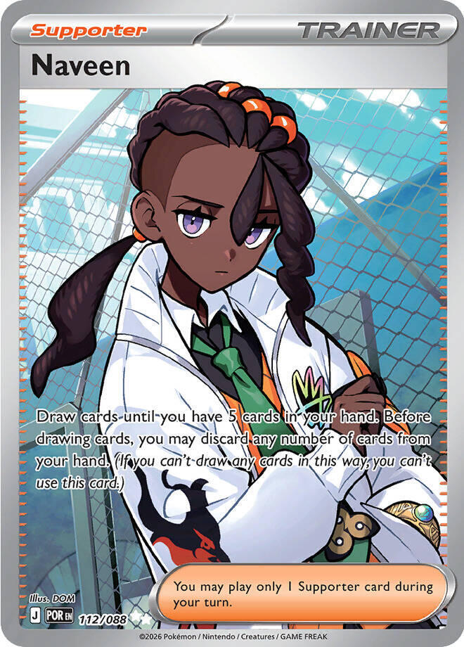 Naveen - 112/088 112/088 Ultra Rare Perfect Order Pokémon card