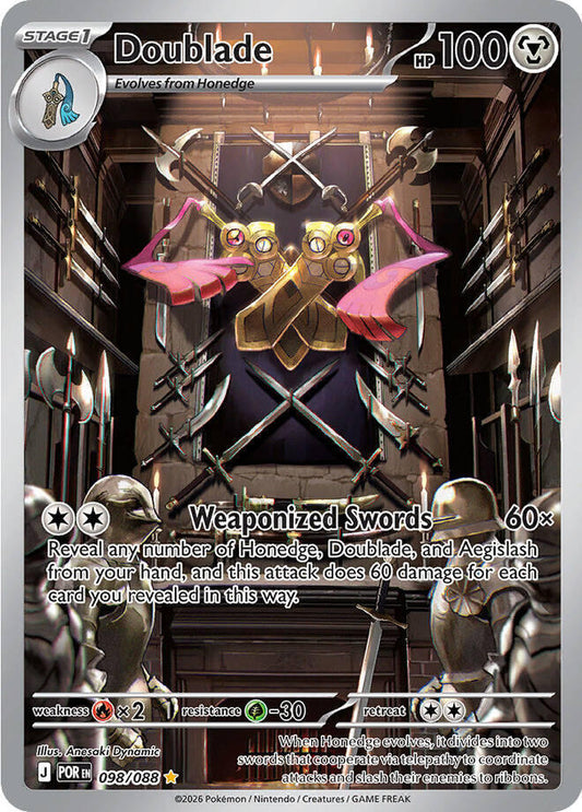 Doublade - 098/088 098/088 Illustration Rare Perfect Order Pokémon card