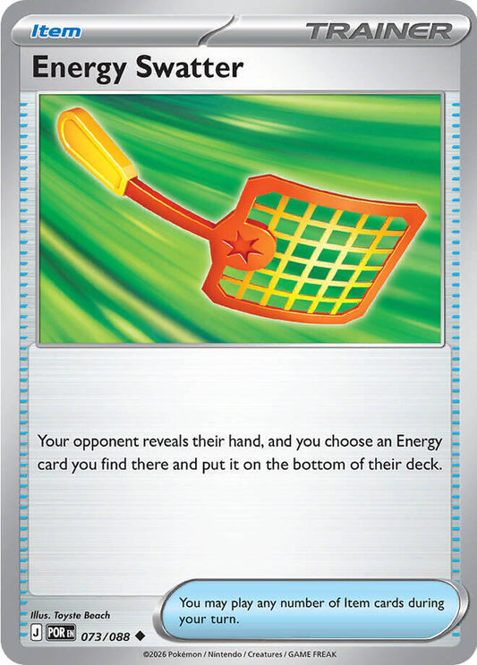 Energy Swatter 073/088 Uncommon Perfect Order Pokémon card