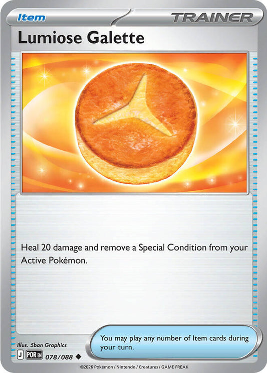 Lumiose Galette 078/088 Uncommon Perfect Order Pokémon card
