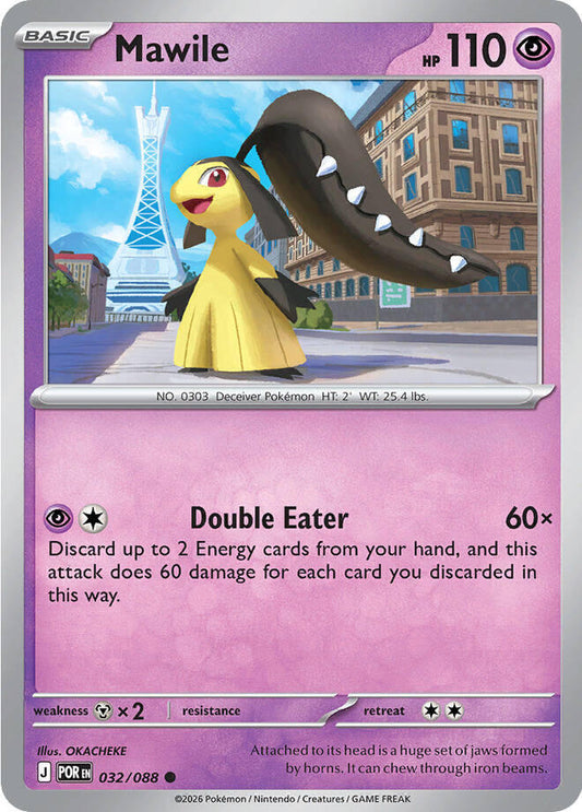 Mawile 032/088 Common Perfect Order Pokémon card