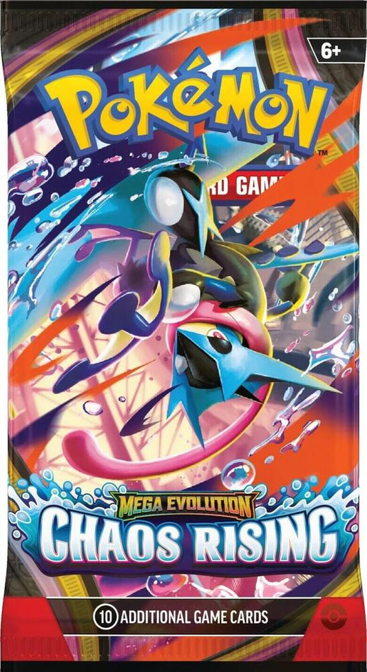 Chaos Rising Booster Pack Pokémon card