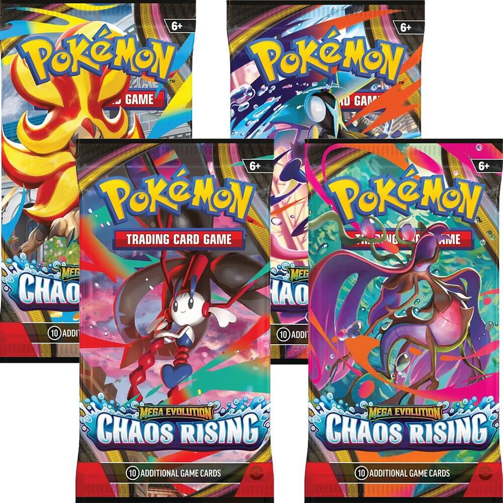 Chaos Rising Booster Pack Art Bundle [Set of 4] Pokémon card