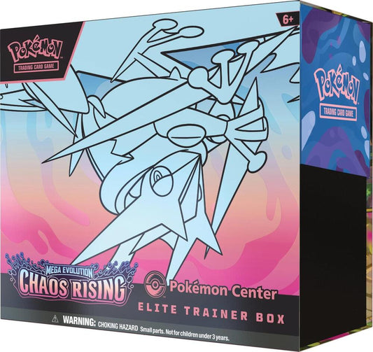 Chaos Rising Pokemon Center Elite Trainer Box Pokémon card