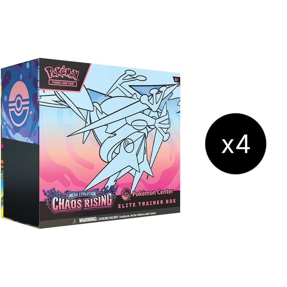 Chaos Rising Pokemon Center Elite Trainer Box Case - ME04: Chaos Rising