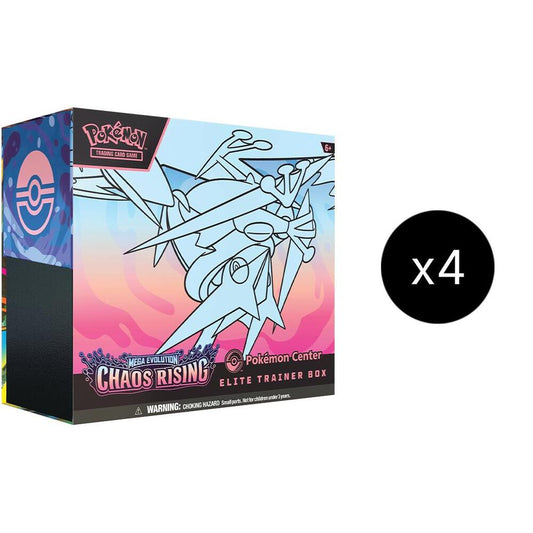 Chaos Rising Pokemon Center Elite Trainer Box Case - ME04: Chaos Rising