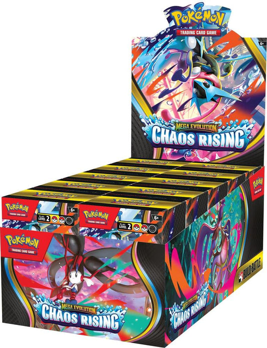 Chaos Rising Build & Battle Display Pokémon card