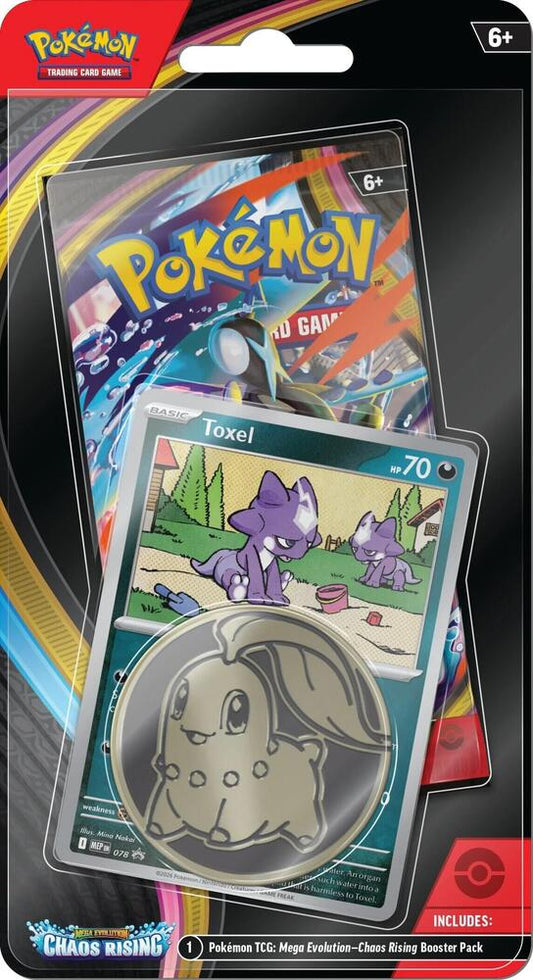 Chaos Rising Single Pack Blister [Toxel] Pokémon card