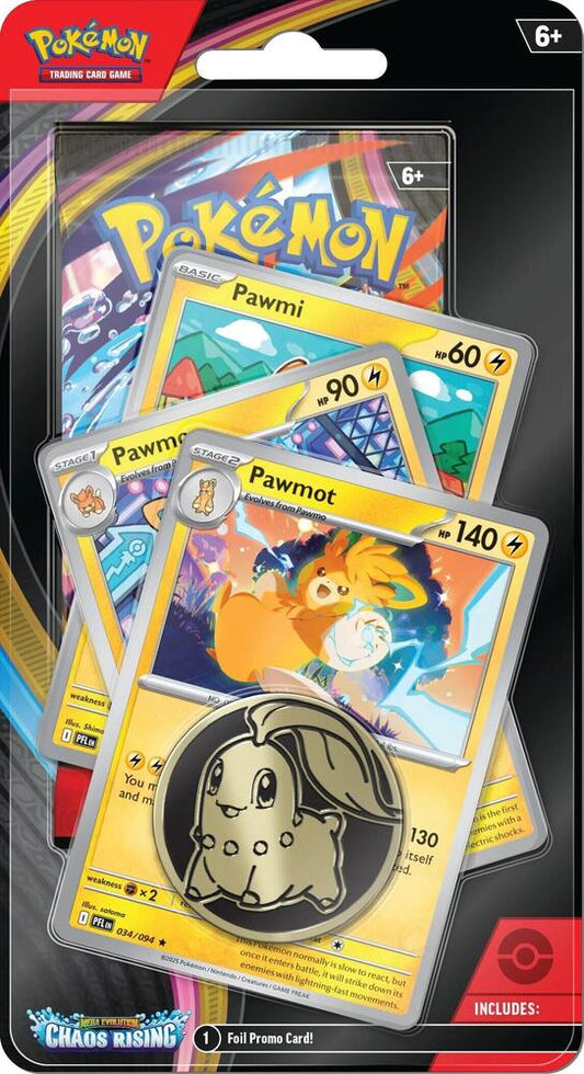 Chaos Rising Premium Checklane Blister [Pawmot Line] Pokémon card