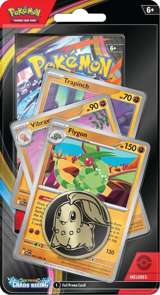 Chaos Rising Premium Checklane Blister [Flygon Line] Pokémon card