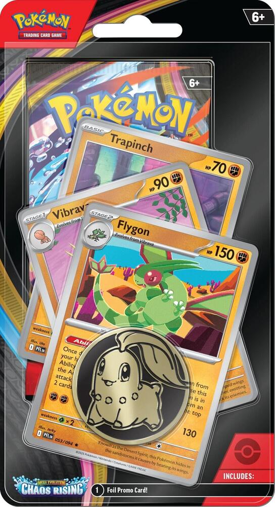Chaos Rising Premium Checklane Blister [Flygon Line] Pokémon card