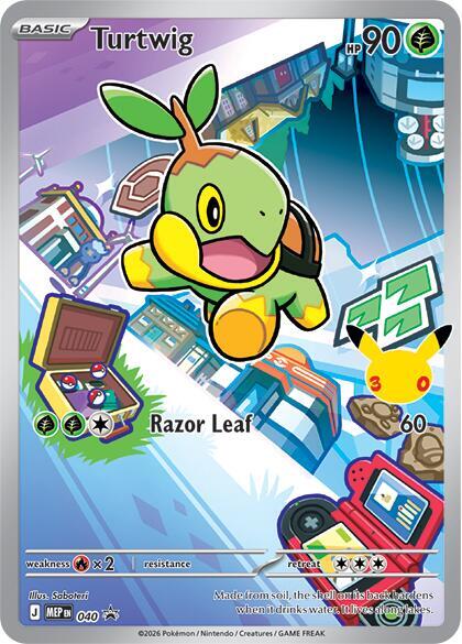 Turtwig - 040 40 Promo Mega Evolution Promo Pokémon card