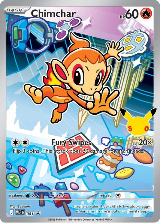 Chimchar - 041 41 Promo Mega Evolution Promo Pokémon card