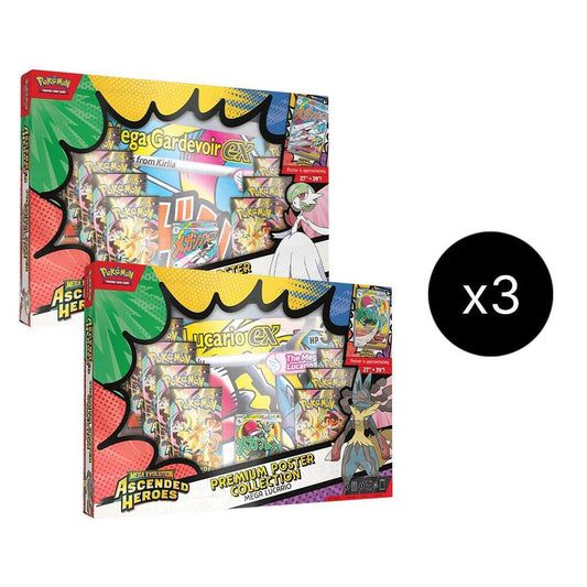 Premium Poster Collection Case Ascended Heroes Pokémon card