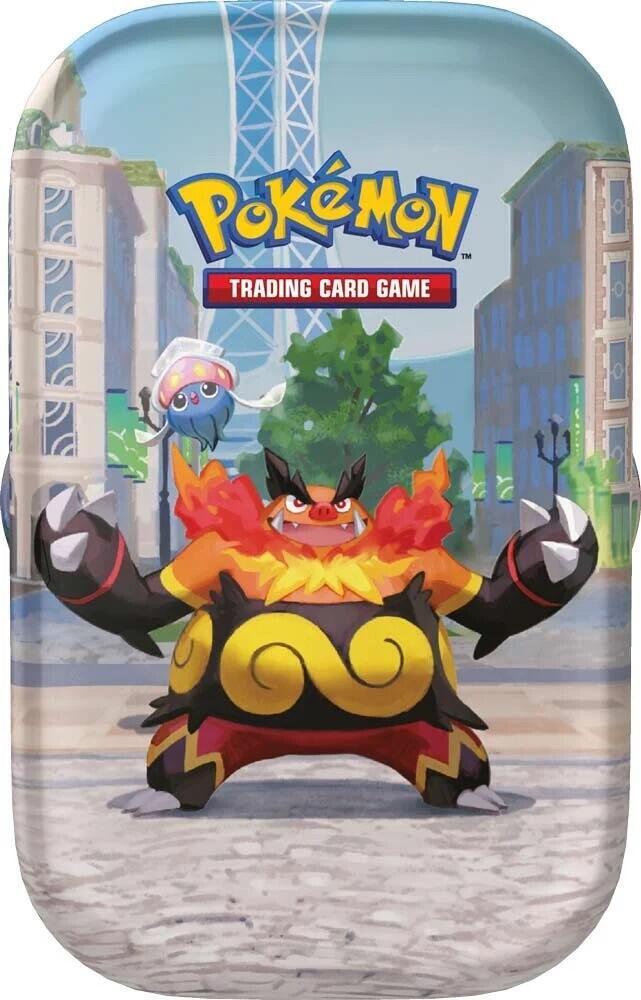 Lumiose City Mini Tin [Emboar & Inkay] Miscellaneous Cards & Products Pokémon card