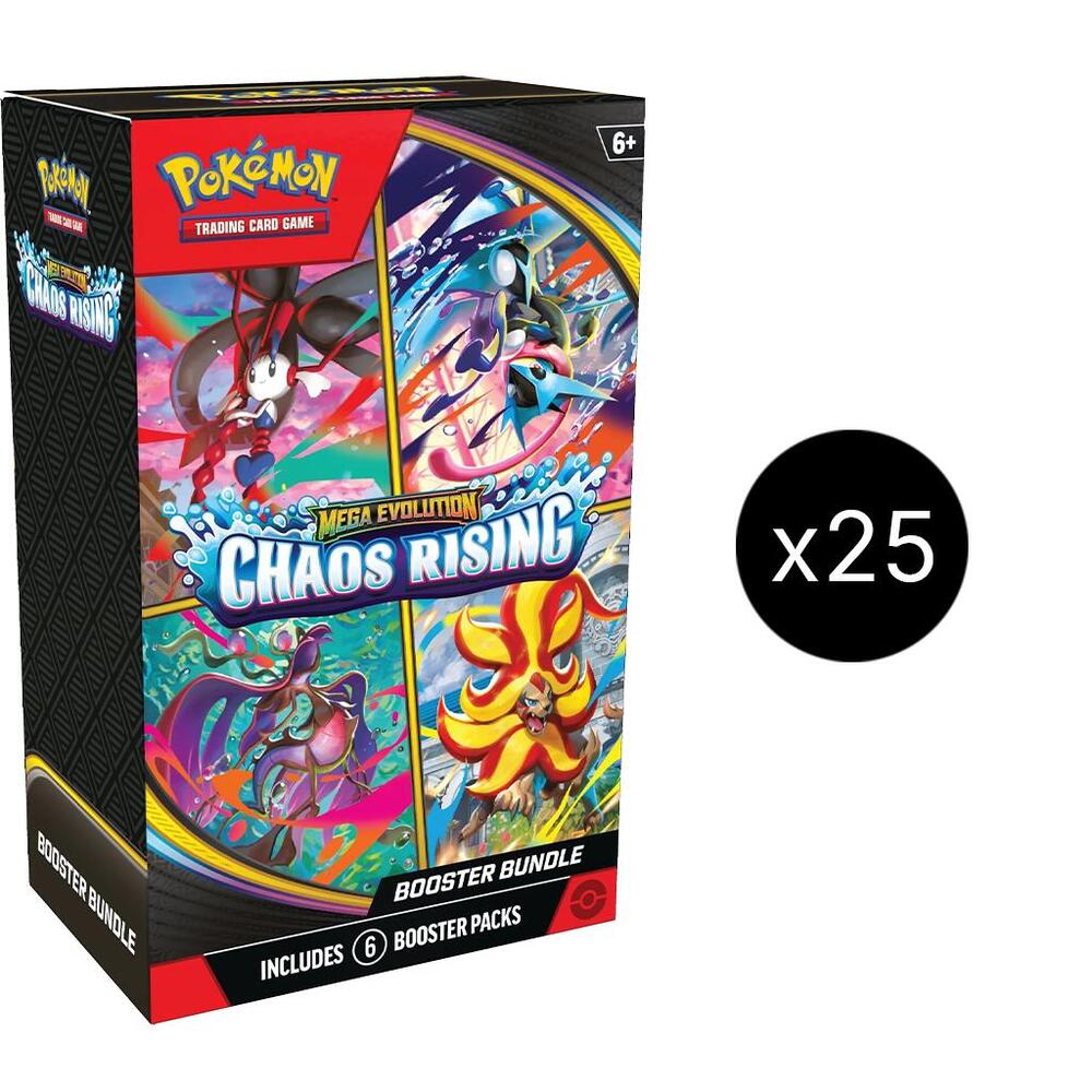 Chaos Rising Booster Bundle Case Pokémon card