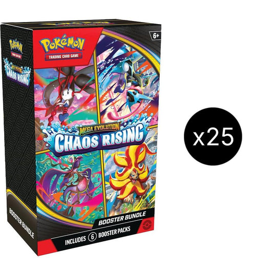 Chaos Rising Booster Bundle Case Pokémon card