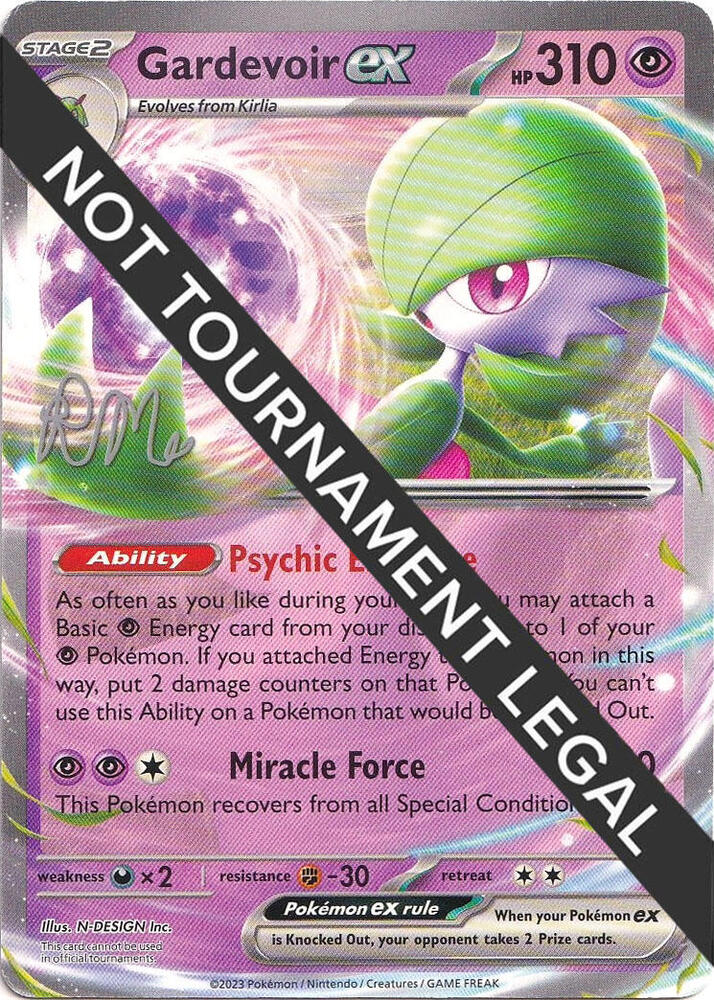 Gardevoir ex - 2025 (Riley McKay) World Championship Decks Pokémon card