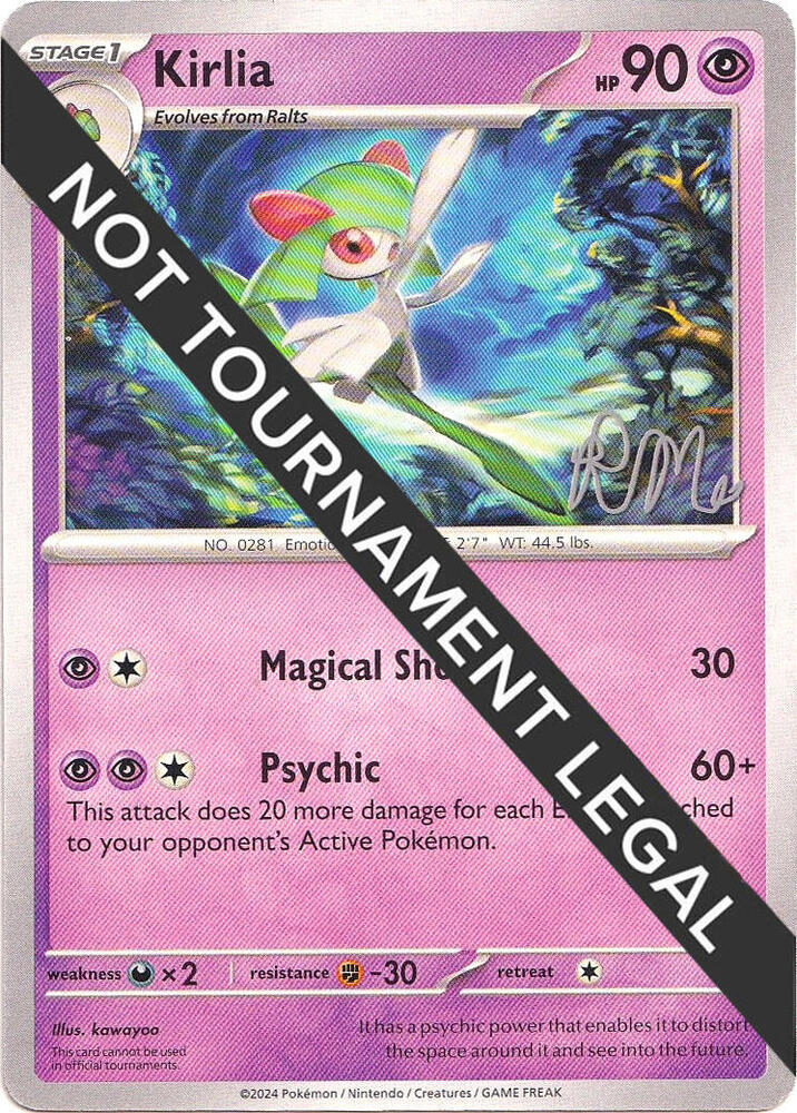 Kirlia - 2025 (Riley McKay) World Championship Decks Pokémon card