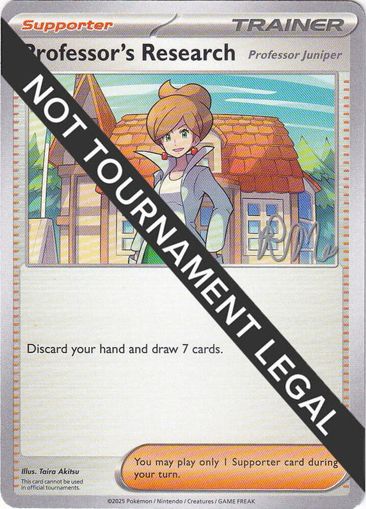 Professor's Research [Professor Juniper] - 2025 (Riley McKay) World Championship Decks Pokémon card