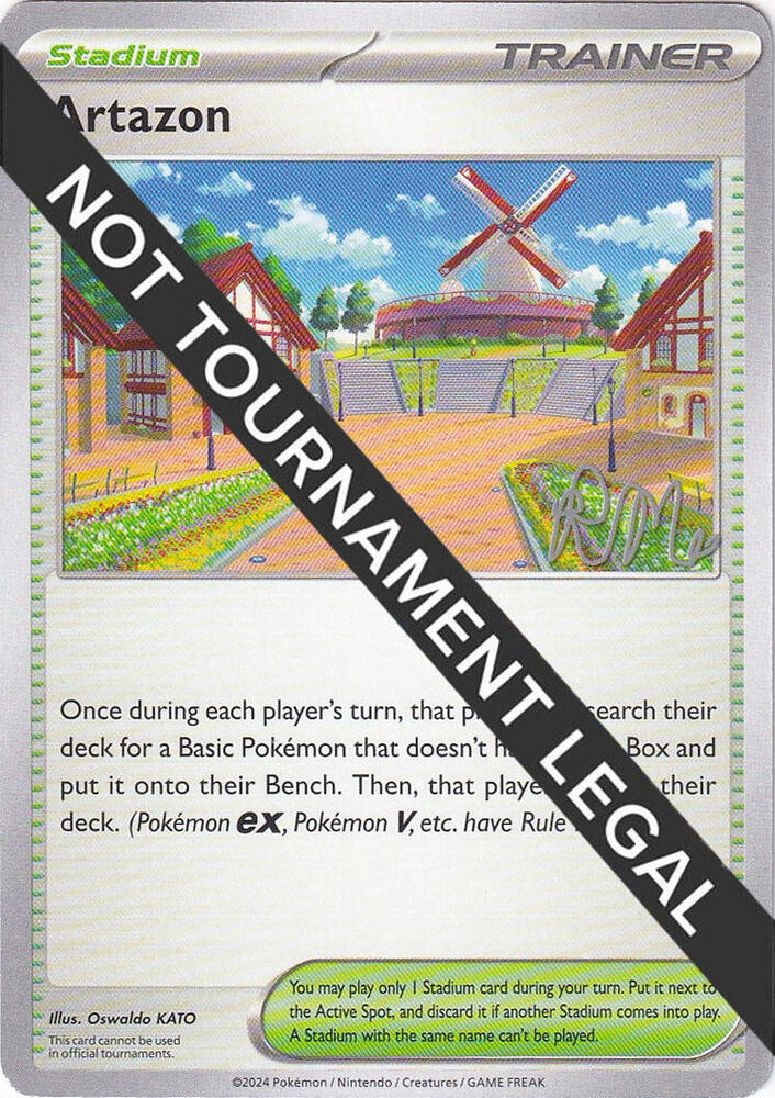 Artazon - 2025 (Riley McKay) World Championship Decks Pokémon card