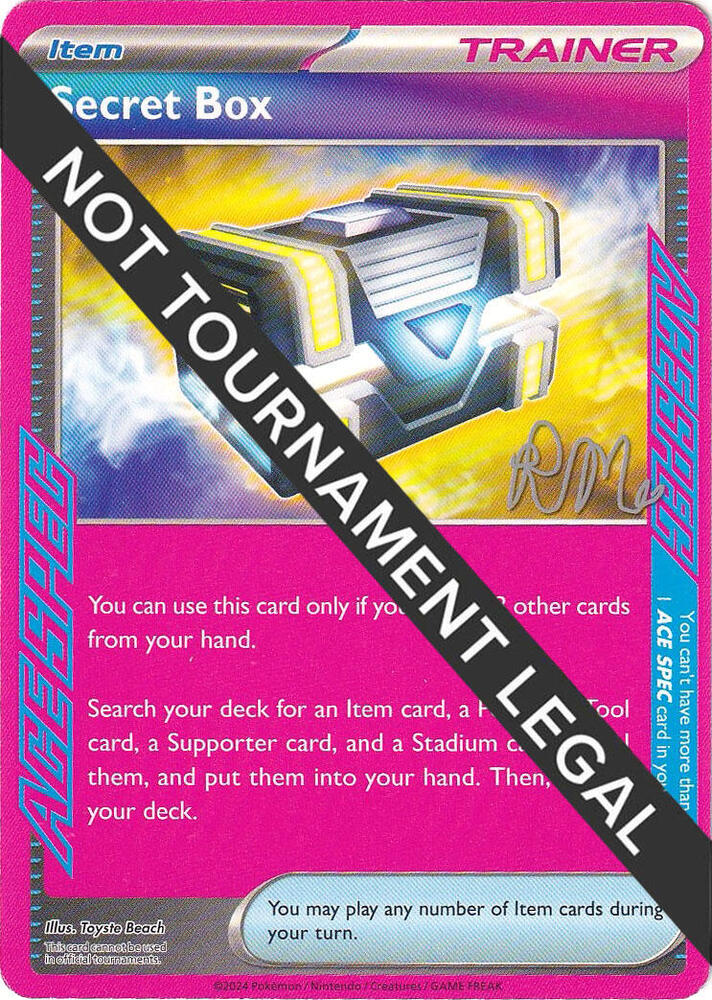 Secret Box - 2025 (Riley McKay) World Championship Decks Pokémon card