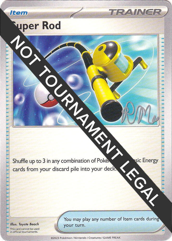Super Rod - 2025 (Riley McKay) World Championship Decks Pokémon card
