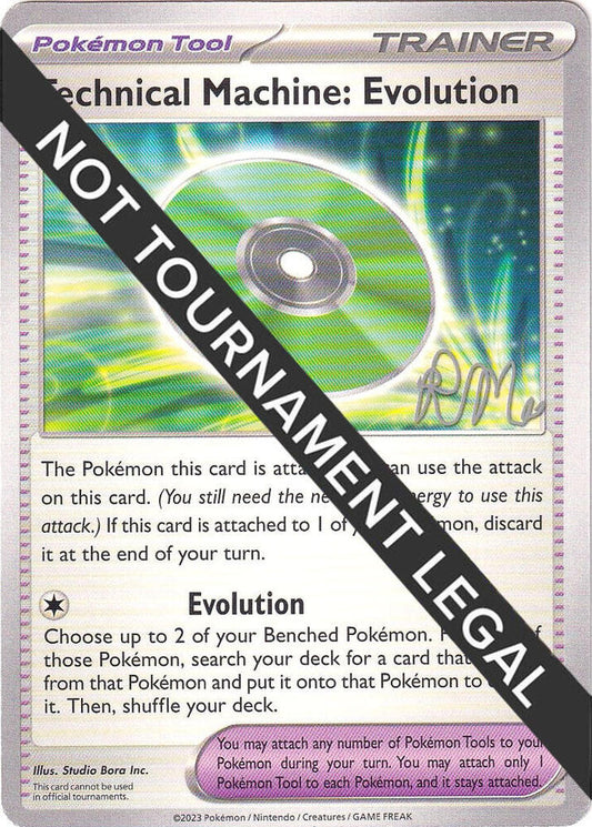 Technical Machine: Evolution - 2025 (Riley McKay) World Championship Decks Pokémon card