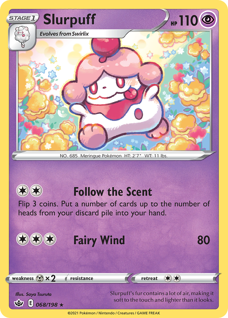 Slurpuff 068/198 Rare Chilling Reign