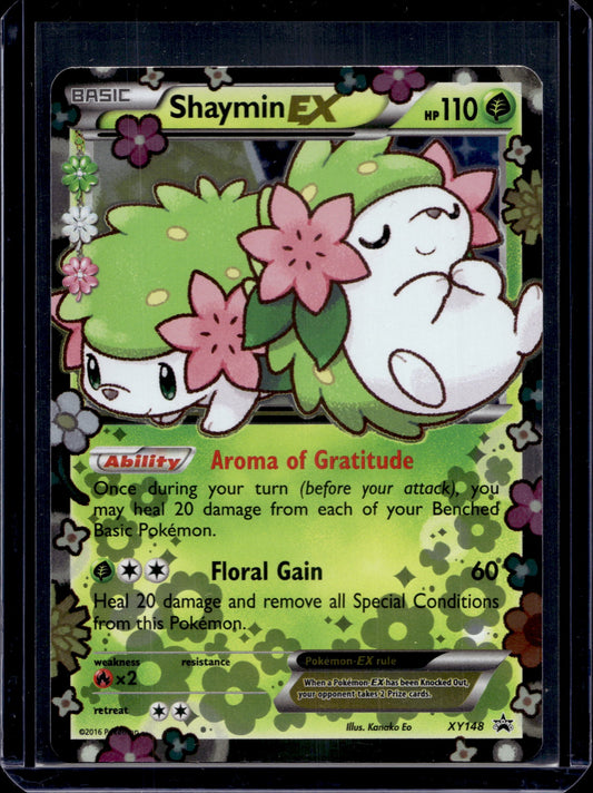 Shaymin EX XY Promos #XY148 Holofoil Pokémon Card (front)