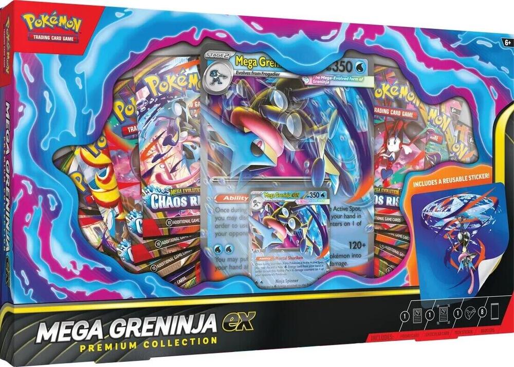 Mega Greninja ex Premium Collection Miscellaneous Cards & Products Pokémon card