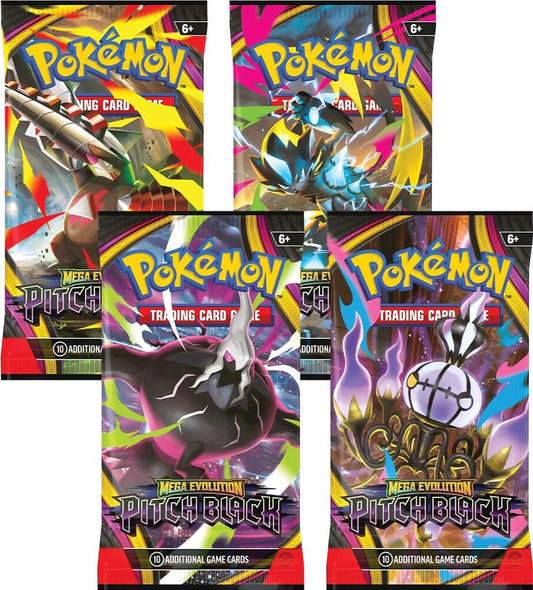 Pitch Black Booster Pack Art Bundle [Set of 4] Pokémon card