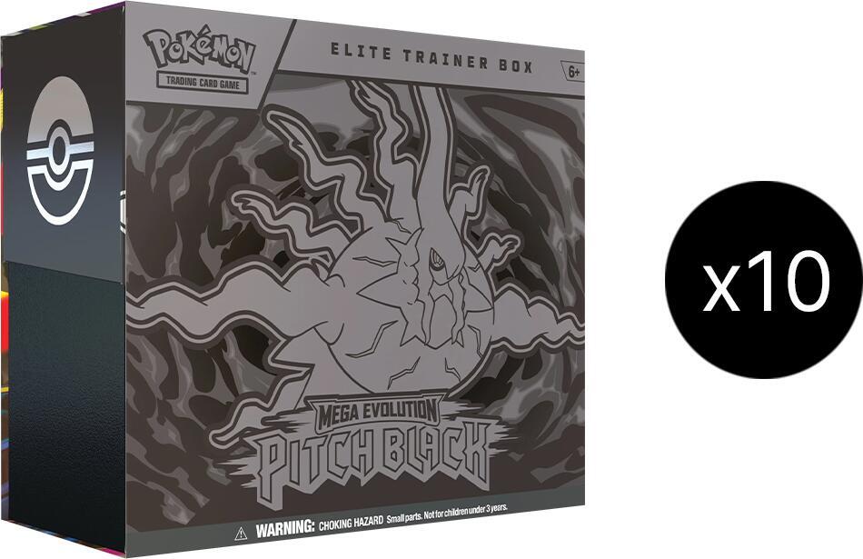 Pitch Black Elite Trainer Box Case Pokémon card